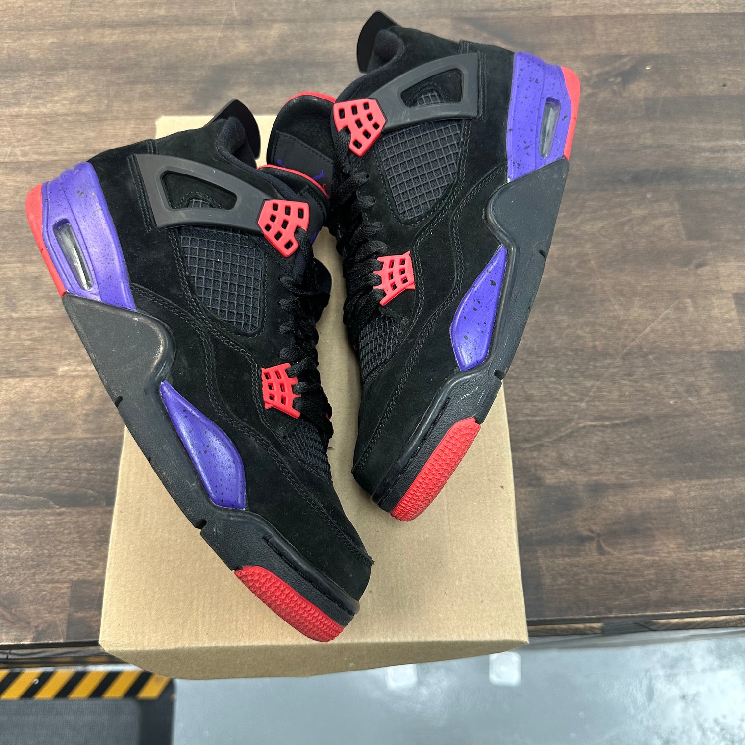 Raptors Jordan 4 (2018) (USED,No Box)