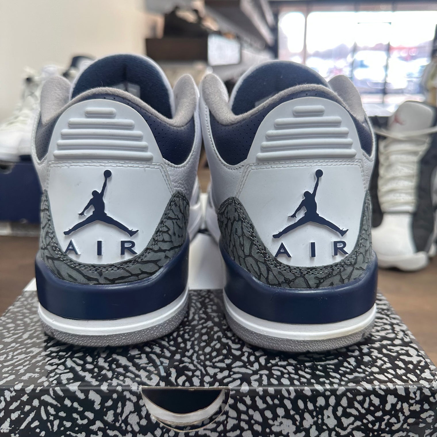 Midnight Navy Jordan 3 (USED)
