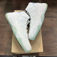 Legend Blue Jordan 11 High (2014) (New w/Defect, No Box)