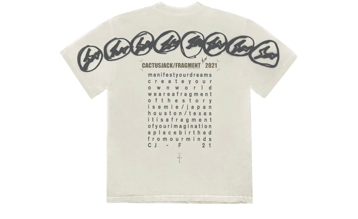 Travis Scott Fragment Manifest Tee
