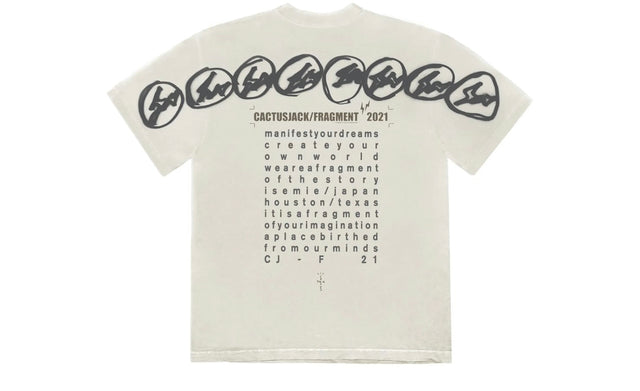 Travis Scott Fragment Manifest Tee