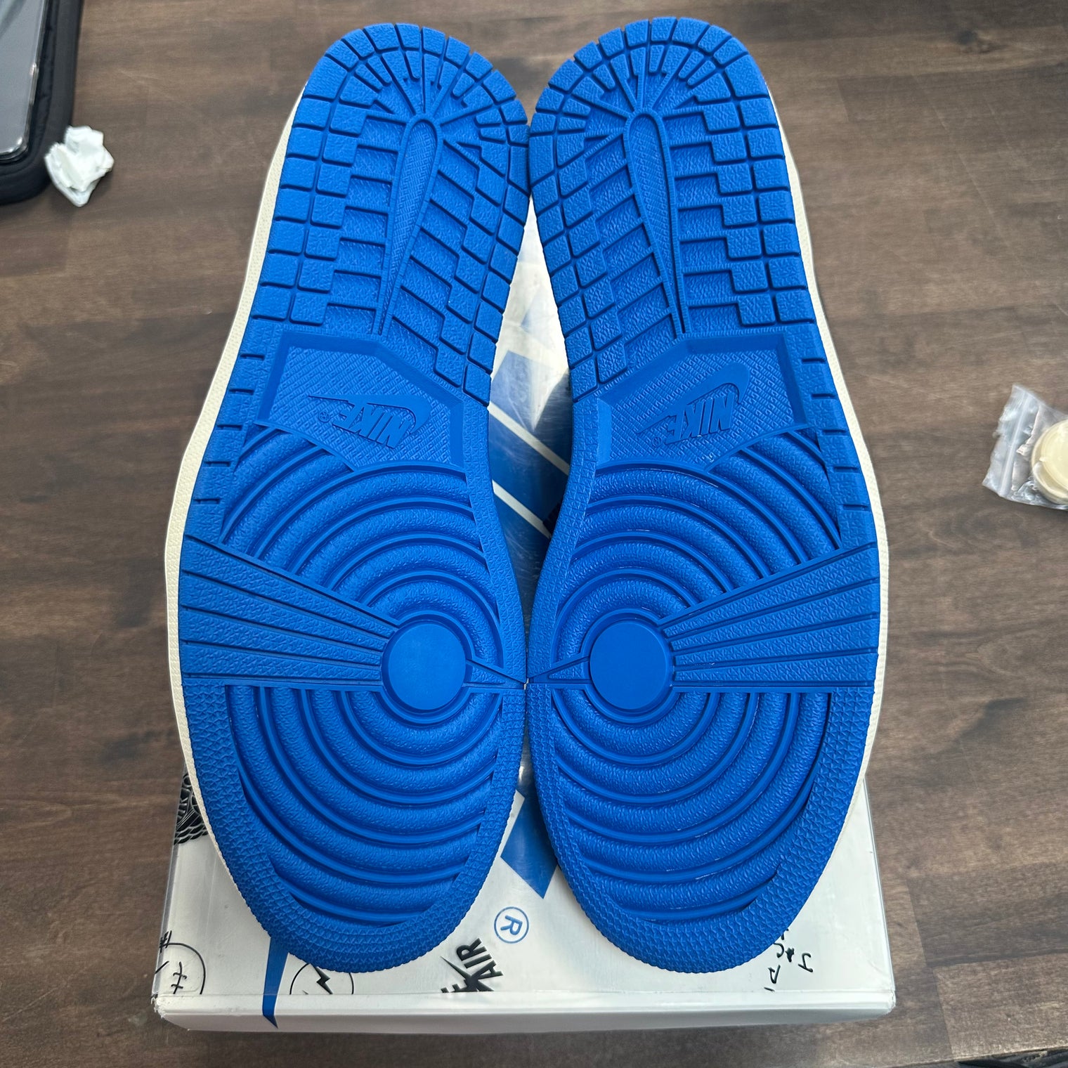 Travis Scott Fragment Jordan 1 Low (Lightly Worn)