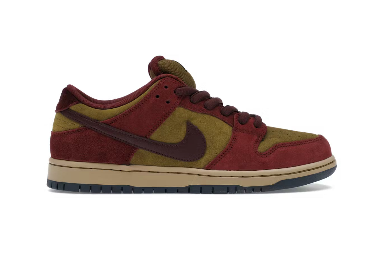 Dark Team Red Olive Flak SB Dunk Low