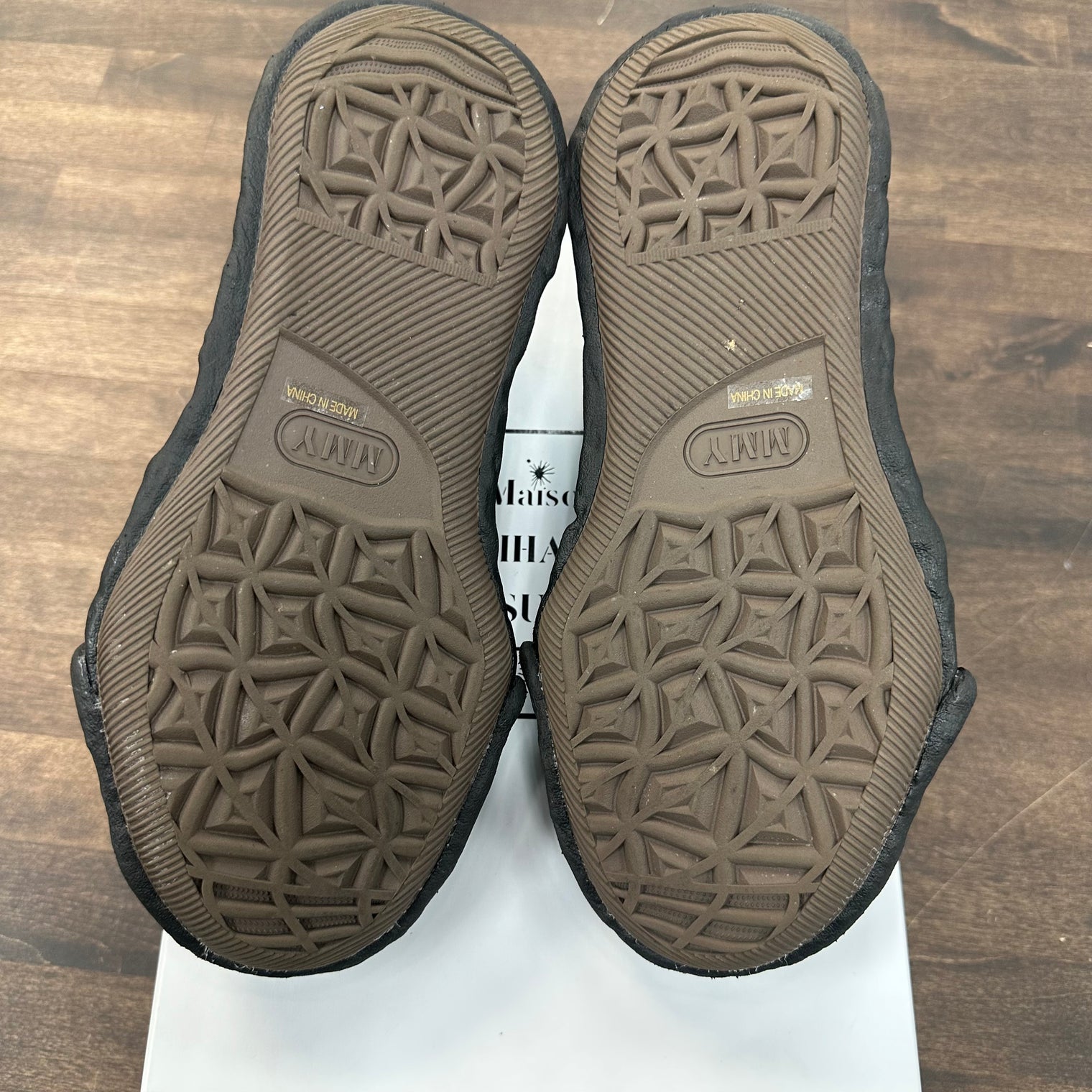 Maison Mihara Yashuhiro Hank OG Soles Low Black Black (USED)