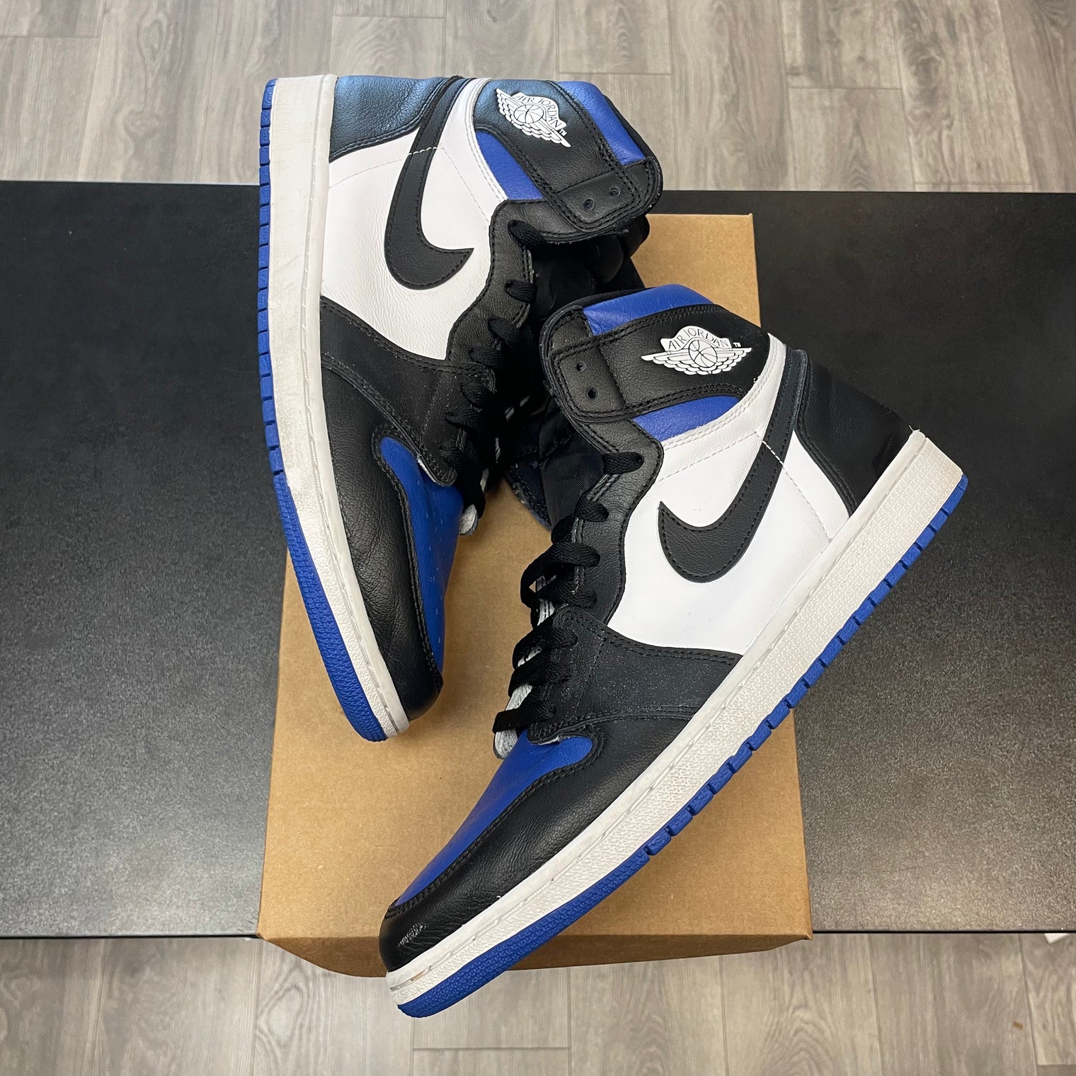 Jordan 1 Royal Toe(USED; No Box)