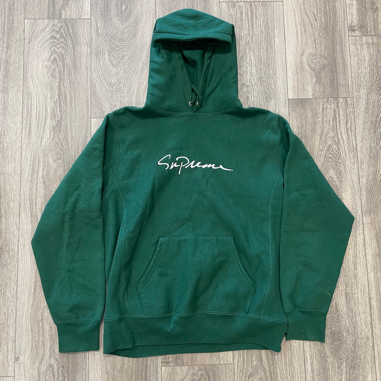 Supreme Classic Script Hoodie (USED)