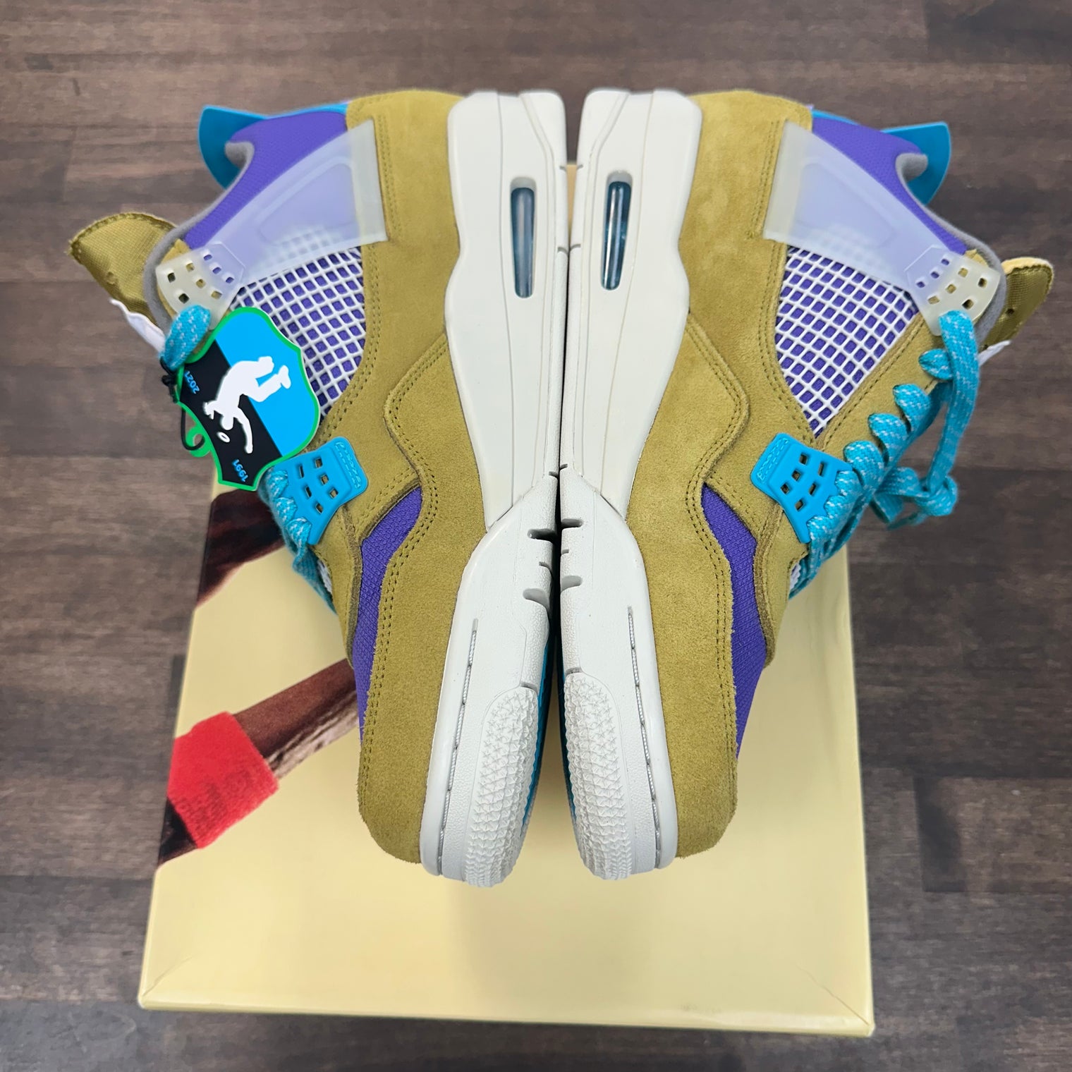 Desert Moss Union LA Jordan 4 (USED)