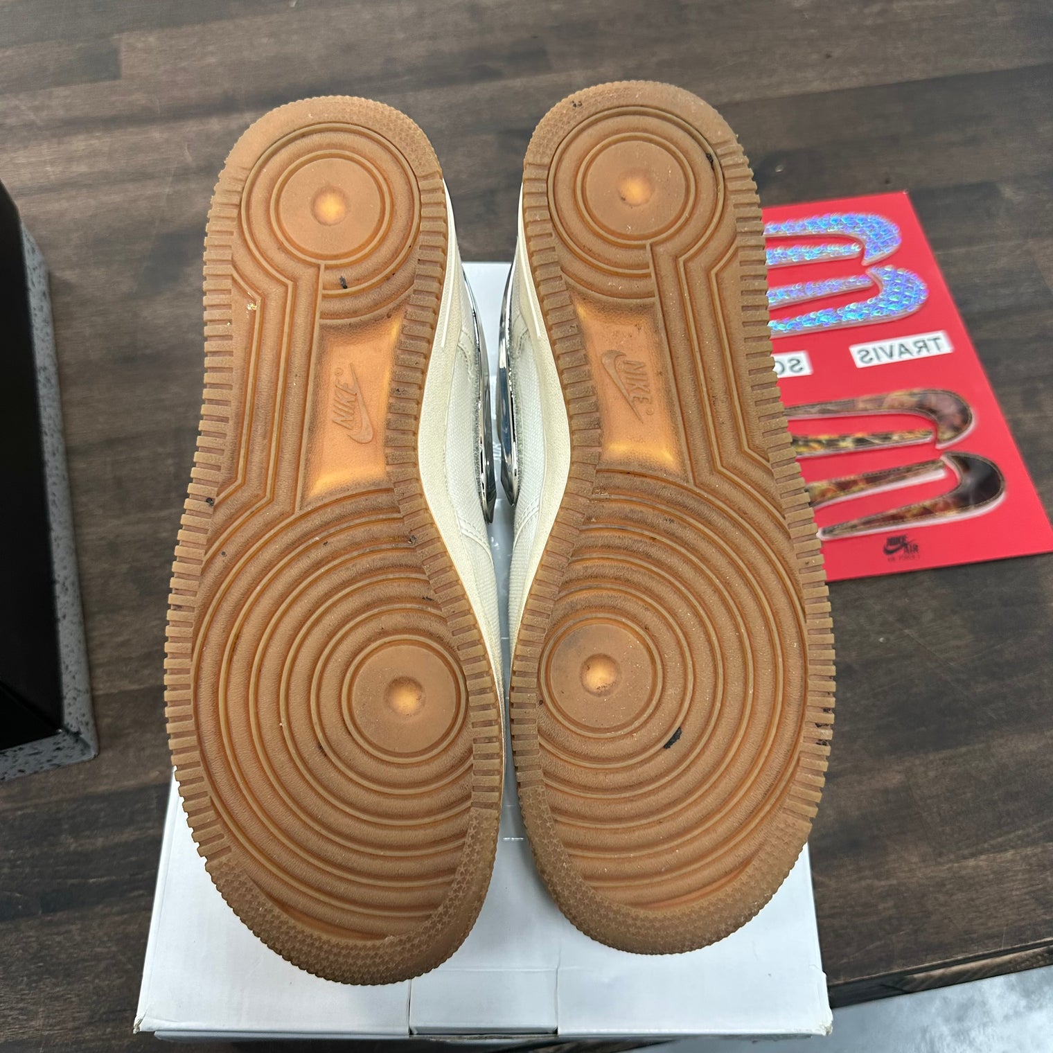 Travis Scott Air Force 1 Sail (USED)