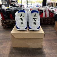 White Hyper Royal Jordan 14 (USED,No Box)
