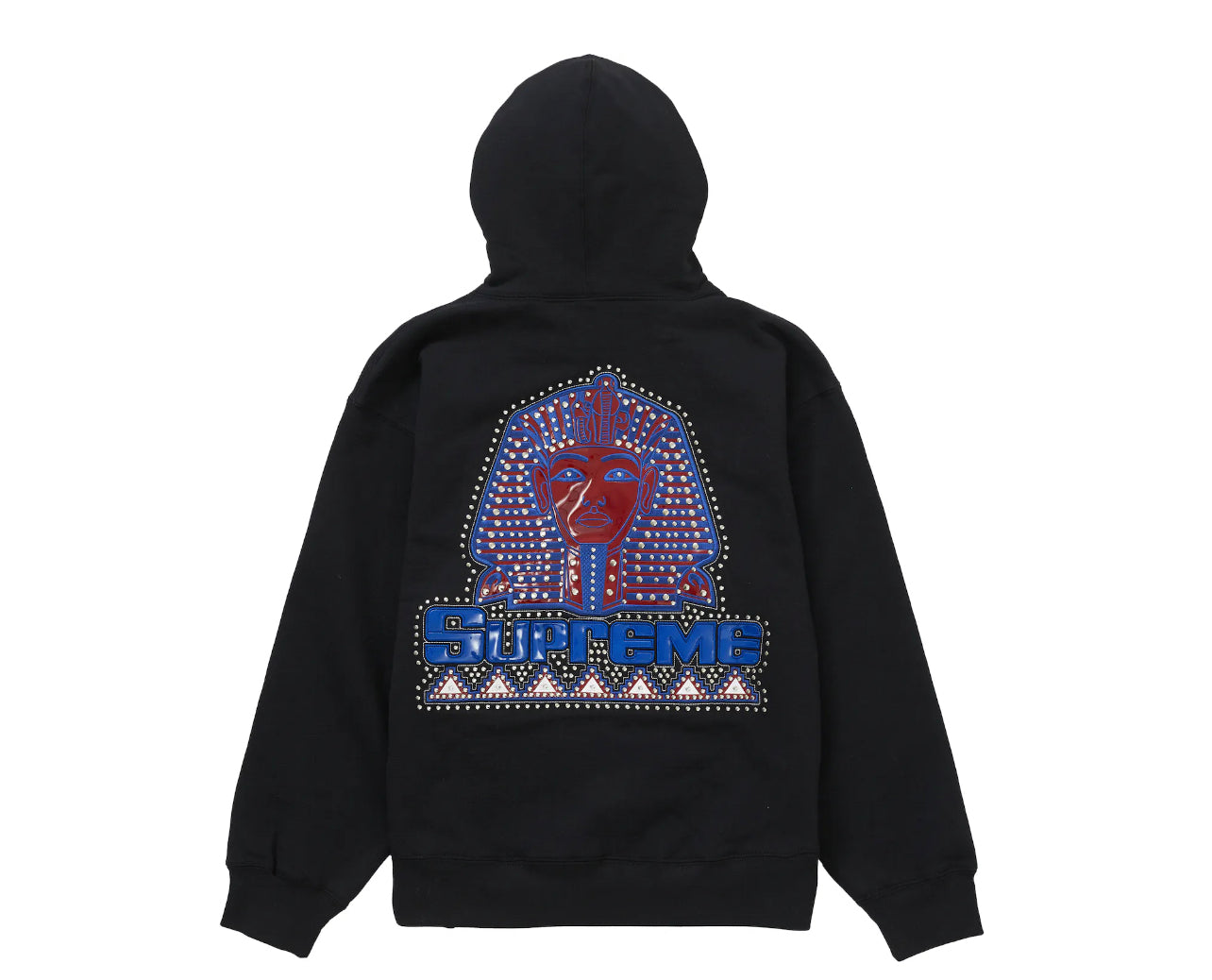 Supreme Pharoah Studded Hoodie Black