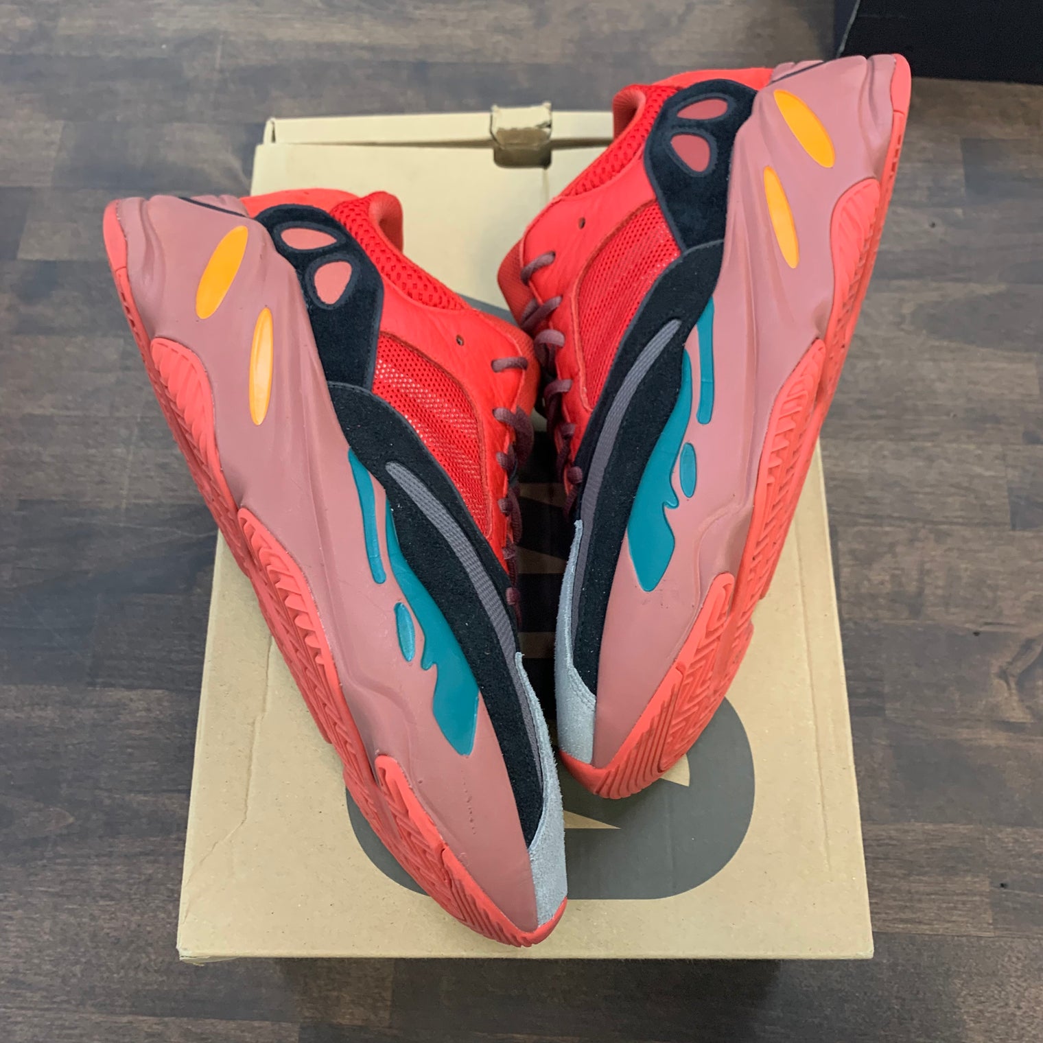 Hi-Res Red Yeezy 700 (USED)