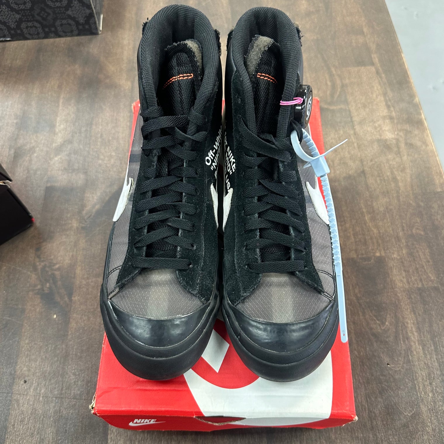 Black Nike Off-White Blazer Mid (USED,NO BOX)
