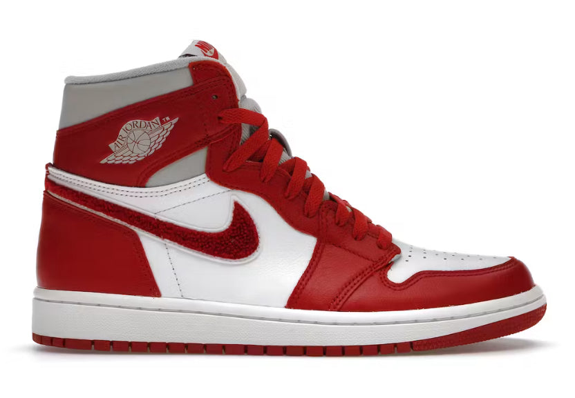 (W) Varsity Red Chenille Jordan 1 High (No Box)