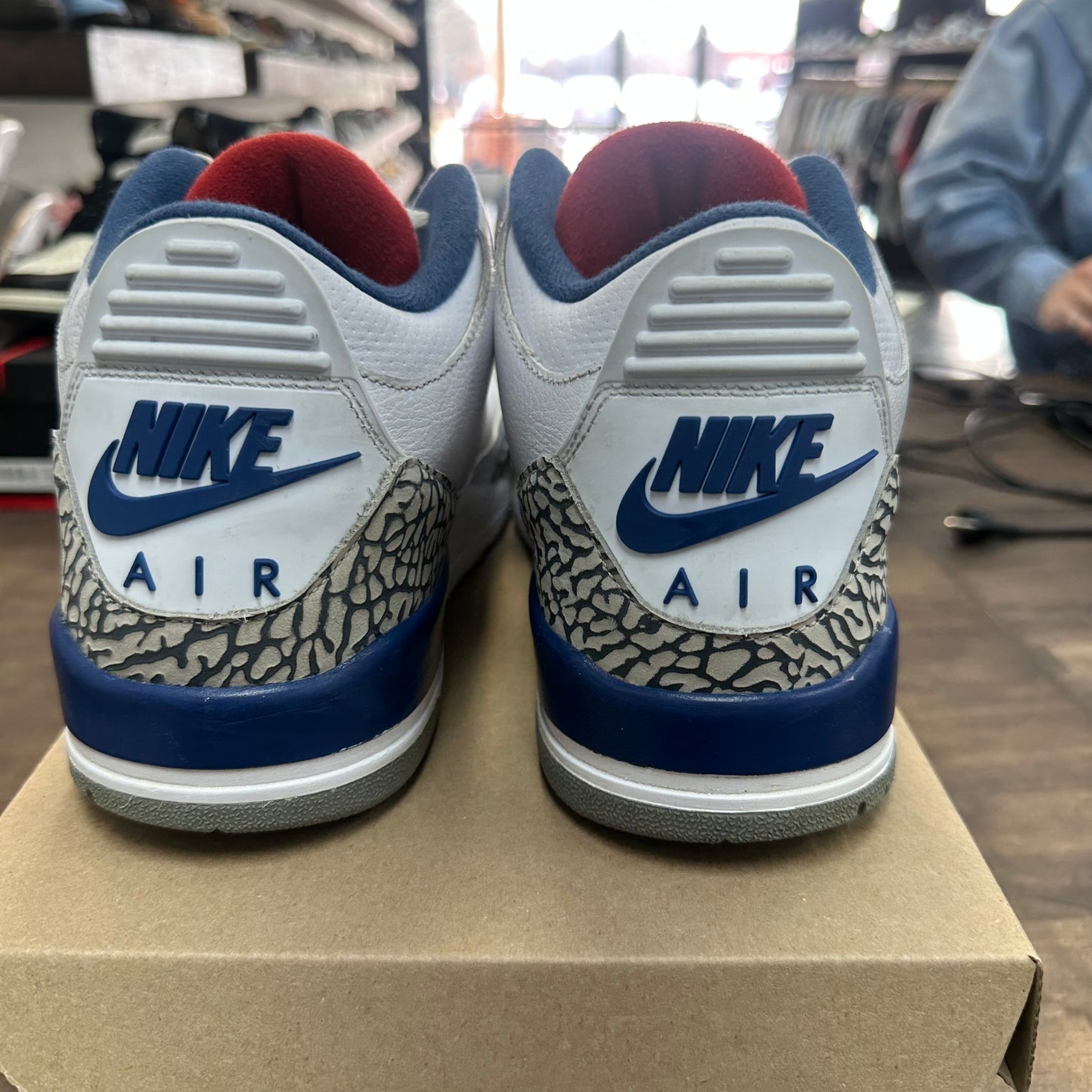 True Blue Jordan 3 (USED,No Box)