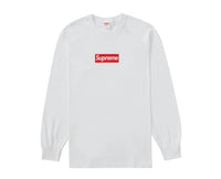 Supreme Box Logo L/S Tee White