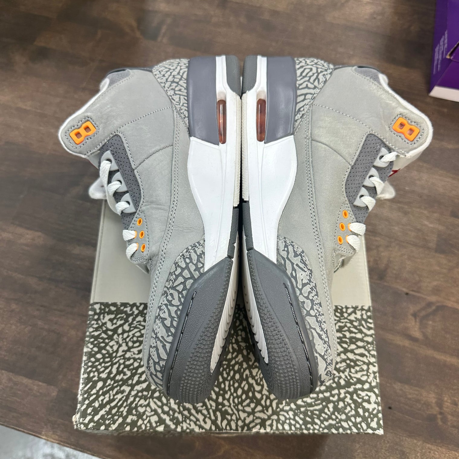 Cool Grey Jordan 3 (USED)