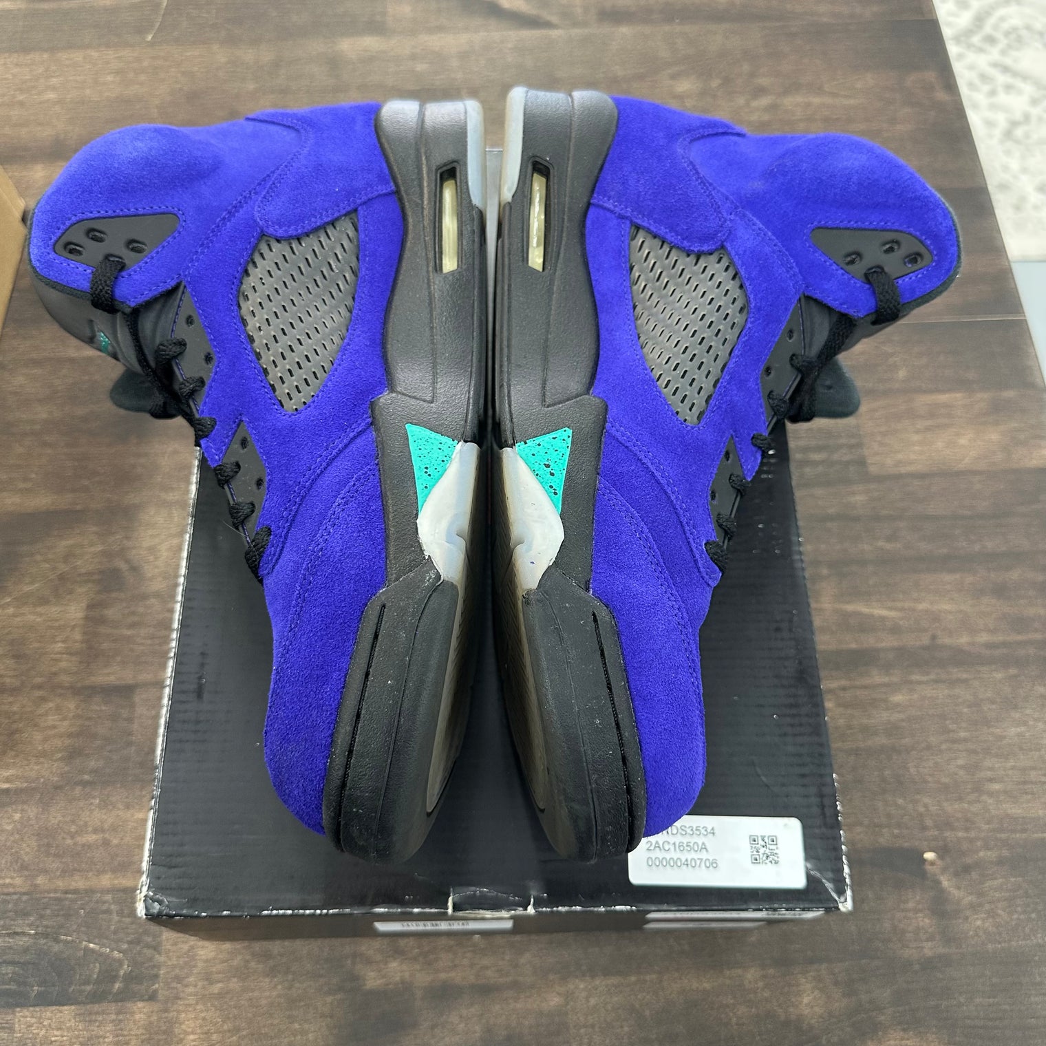 Grape Jordan 5 (USED, No Box)