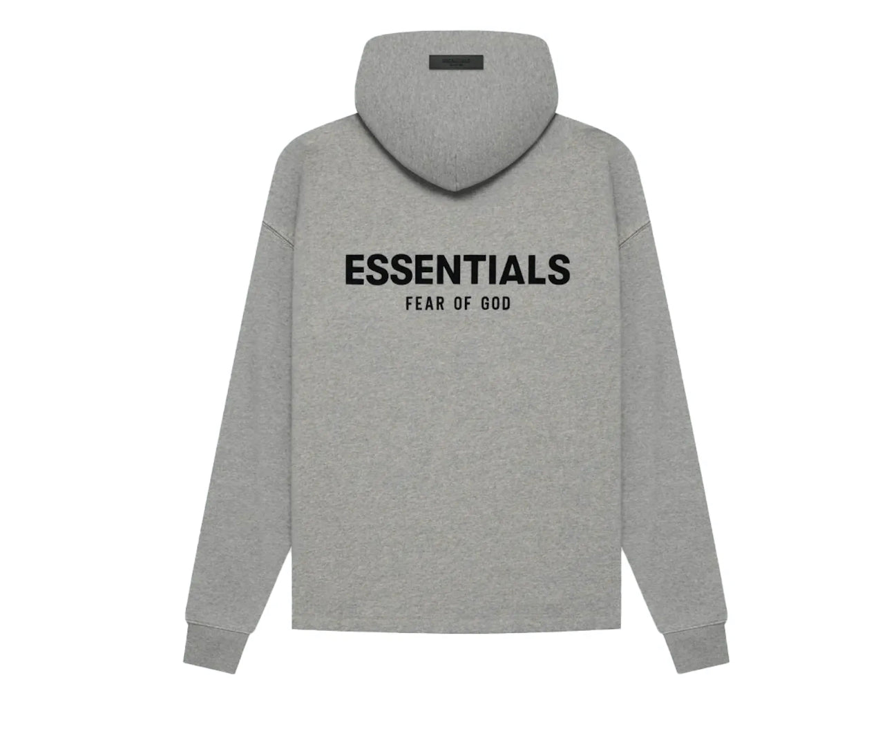 Dark Oatmeal Essentials Hoodie Relaxed