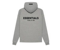 Dark Oatmeal Essentials Hoodie Relaxed