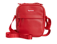 Supreme Leather Shoulder Bag Red