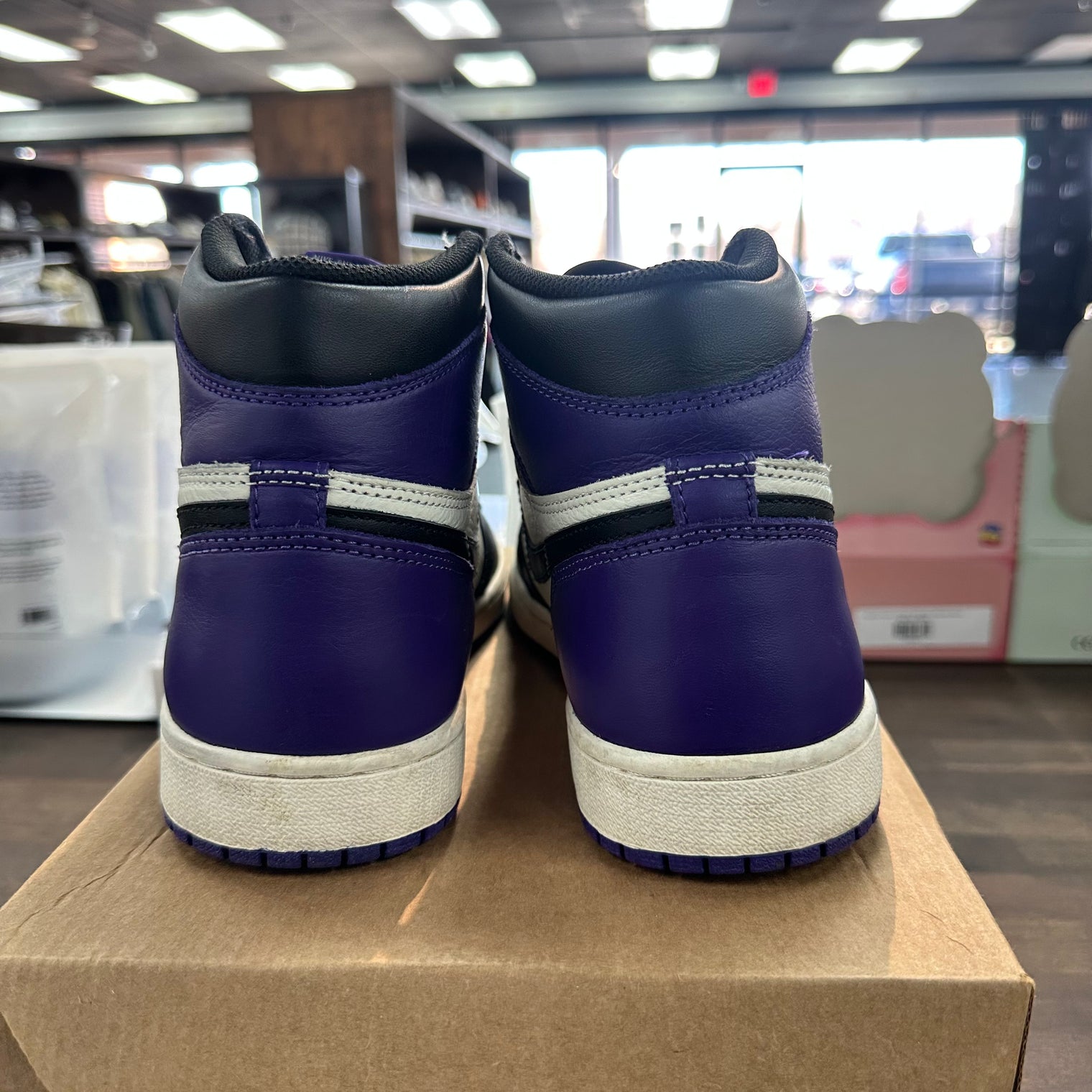 Court Purple Jordan 1 High (USED, No Box)