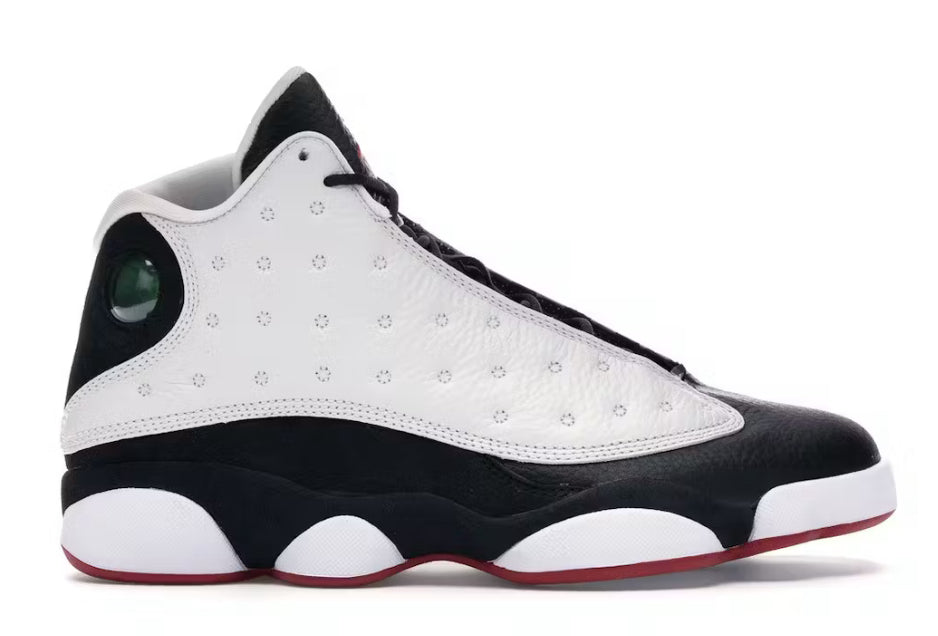 He got Game Jordan 13 (2013) (No box)