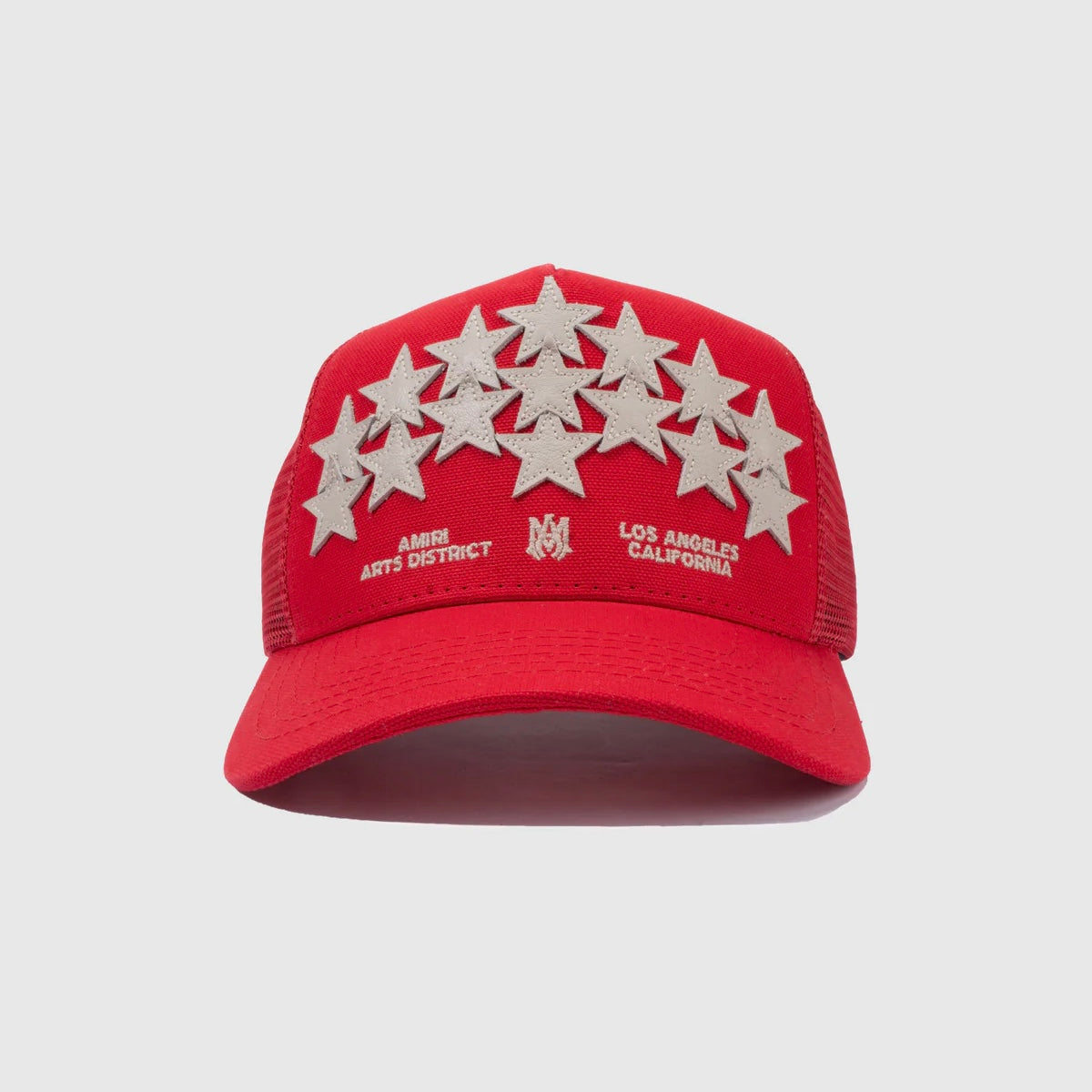 Amiri Stars Trucker Hat Red