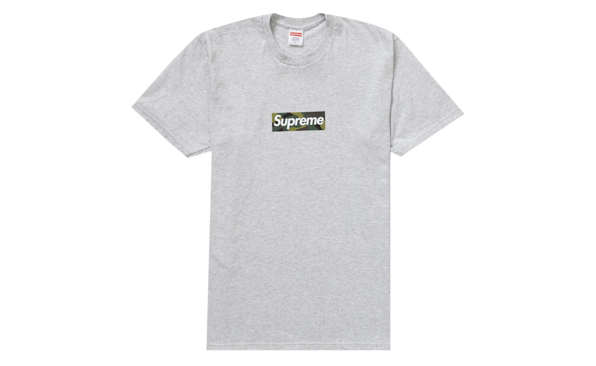 Supreme Grey Box Logo Tee FW23