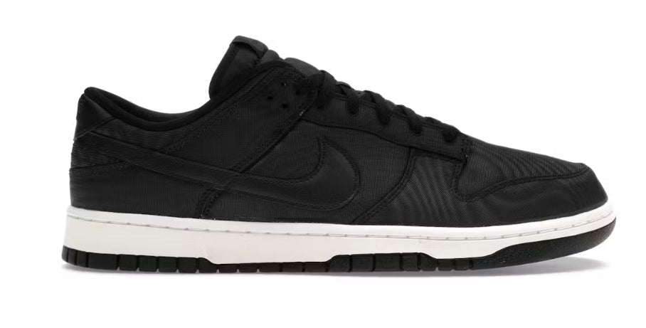 Black Canvas Dunk Low