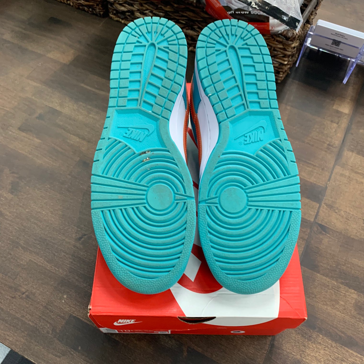 Miami Dolphins Dunk Low (USED)