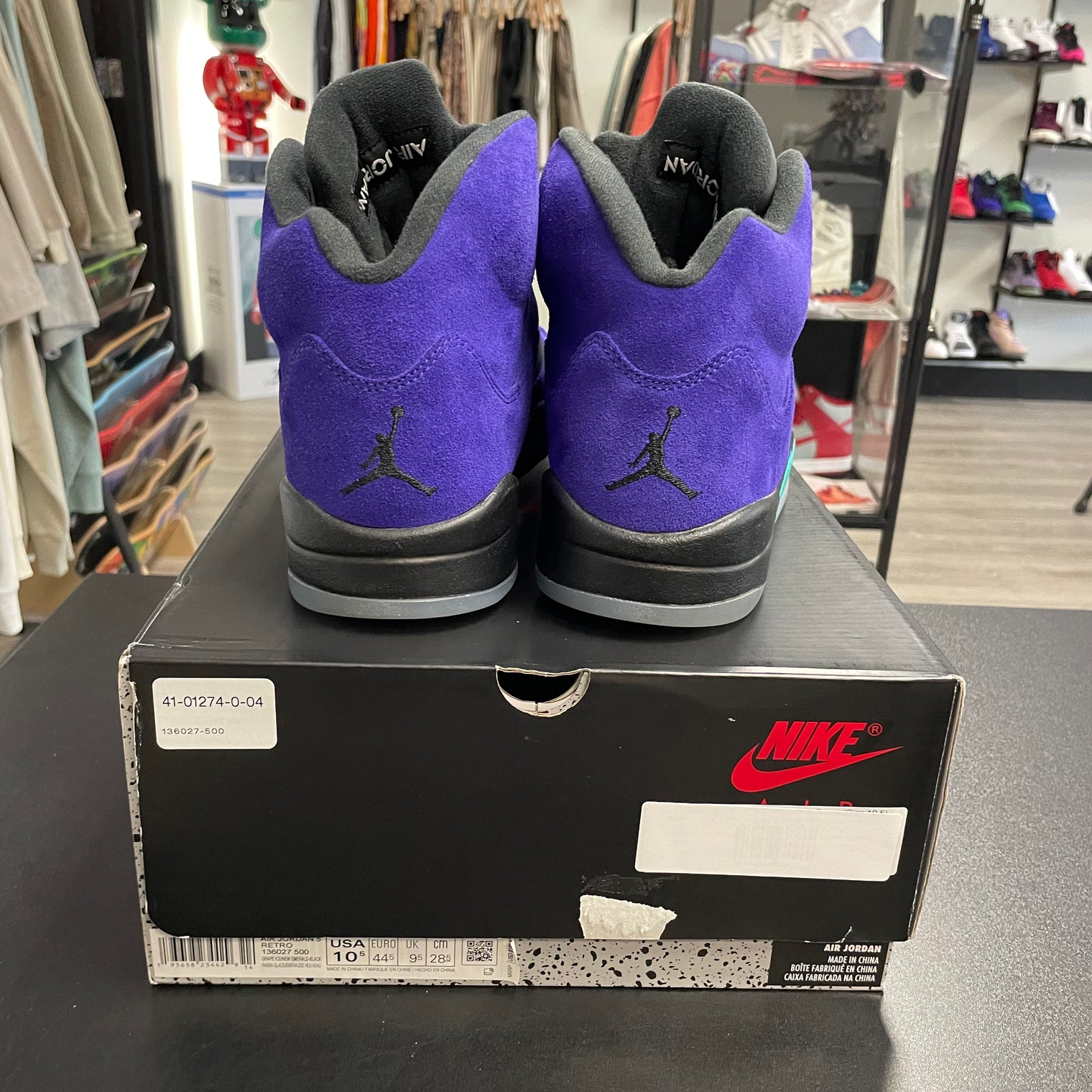 Jordan 5 Alternate Grape (USED)