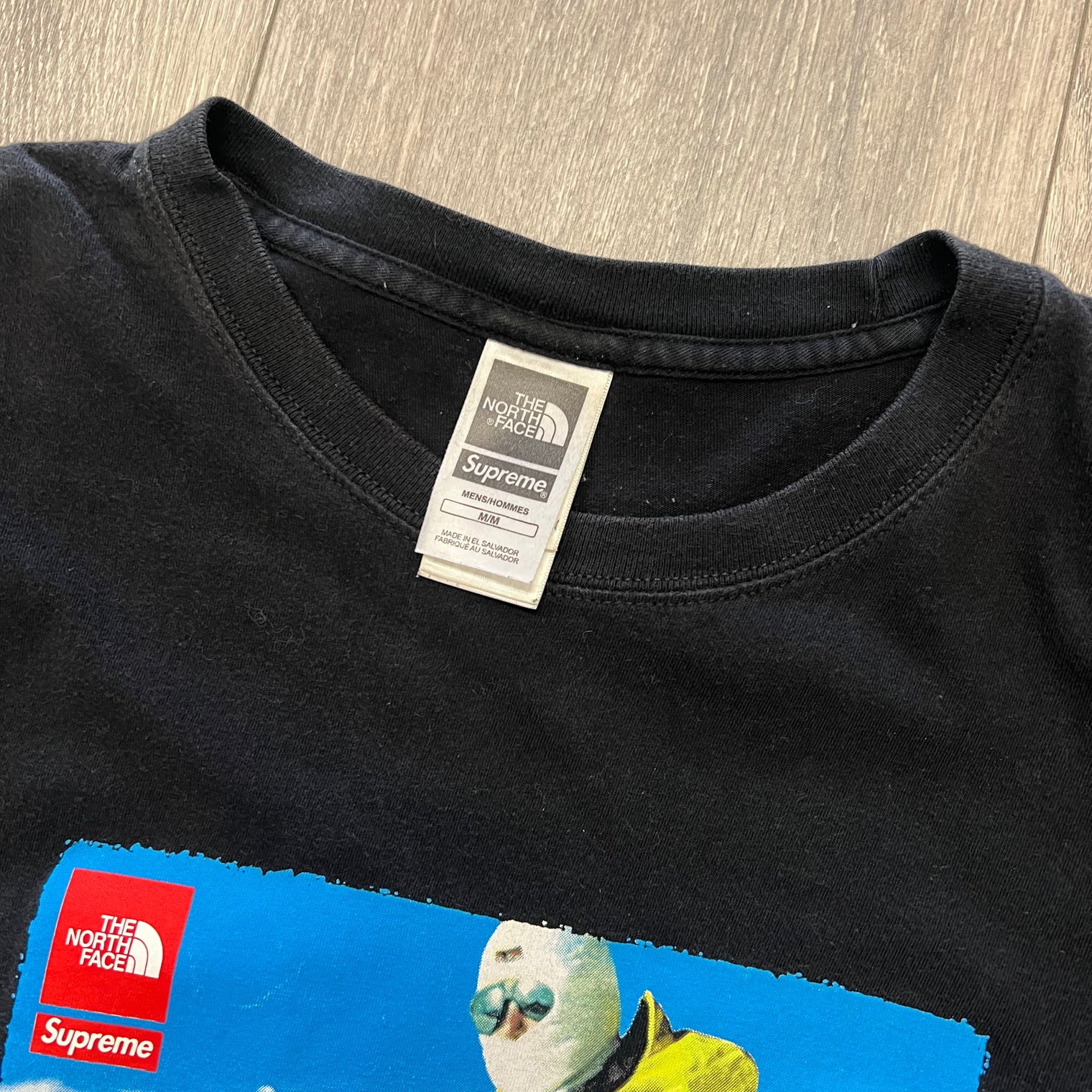 Supreme North Face Photo Tee Black (Used)