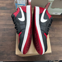 Bred Toe Jordan 1 Low (USED, No Box)