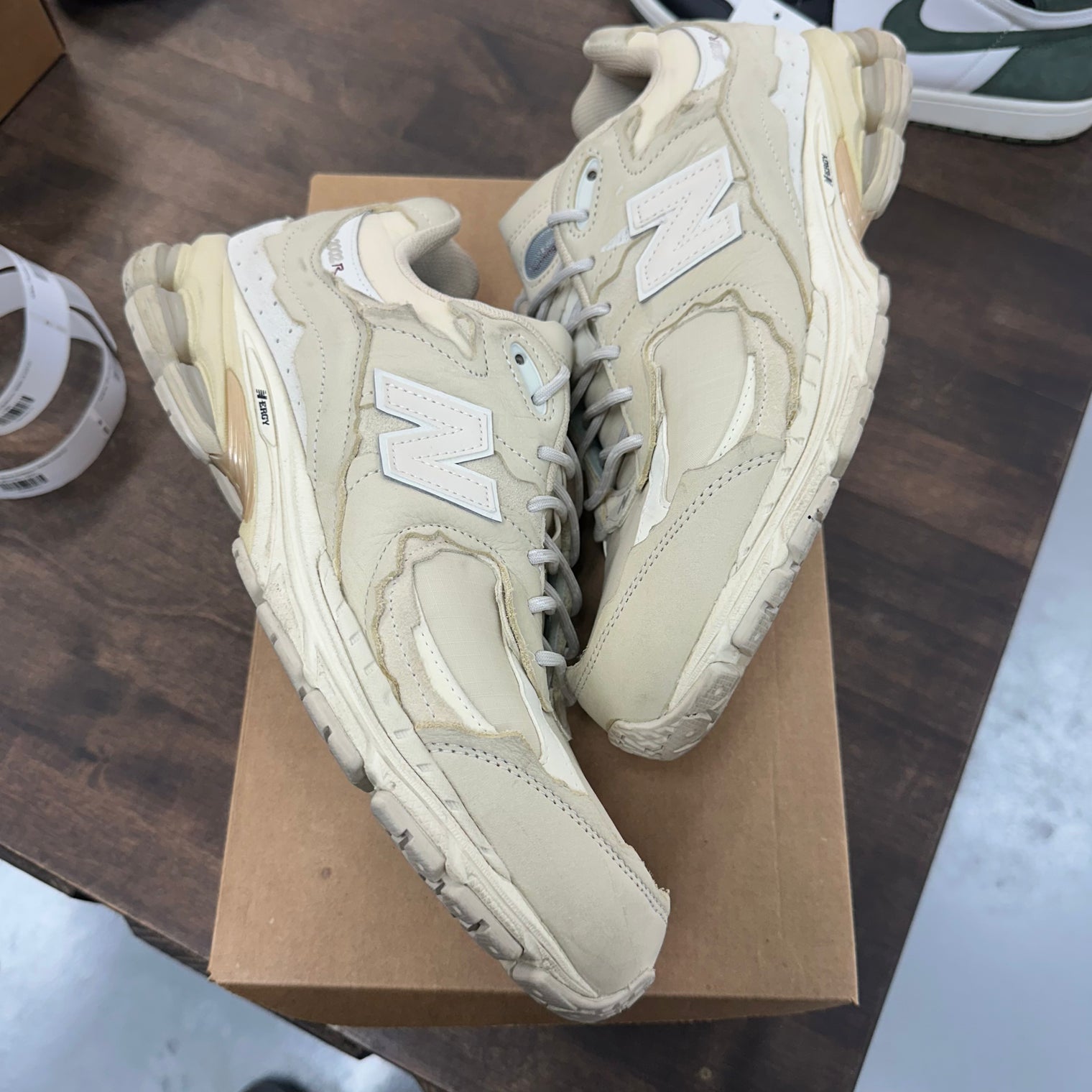 Sandstone New Balance 2002R (USED,No Box)