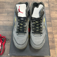 Off White Muslin Jordan 5 (USED)