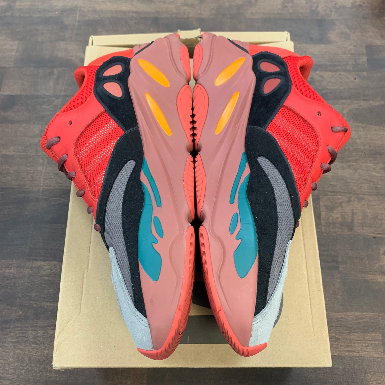Hi-Res Red Yeezy 700 (USED)