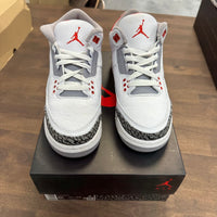 Fire Red Jordan 3 (GS) (USED)