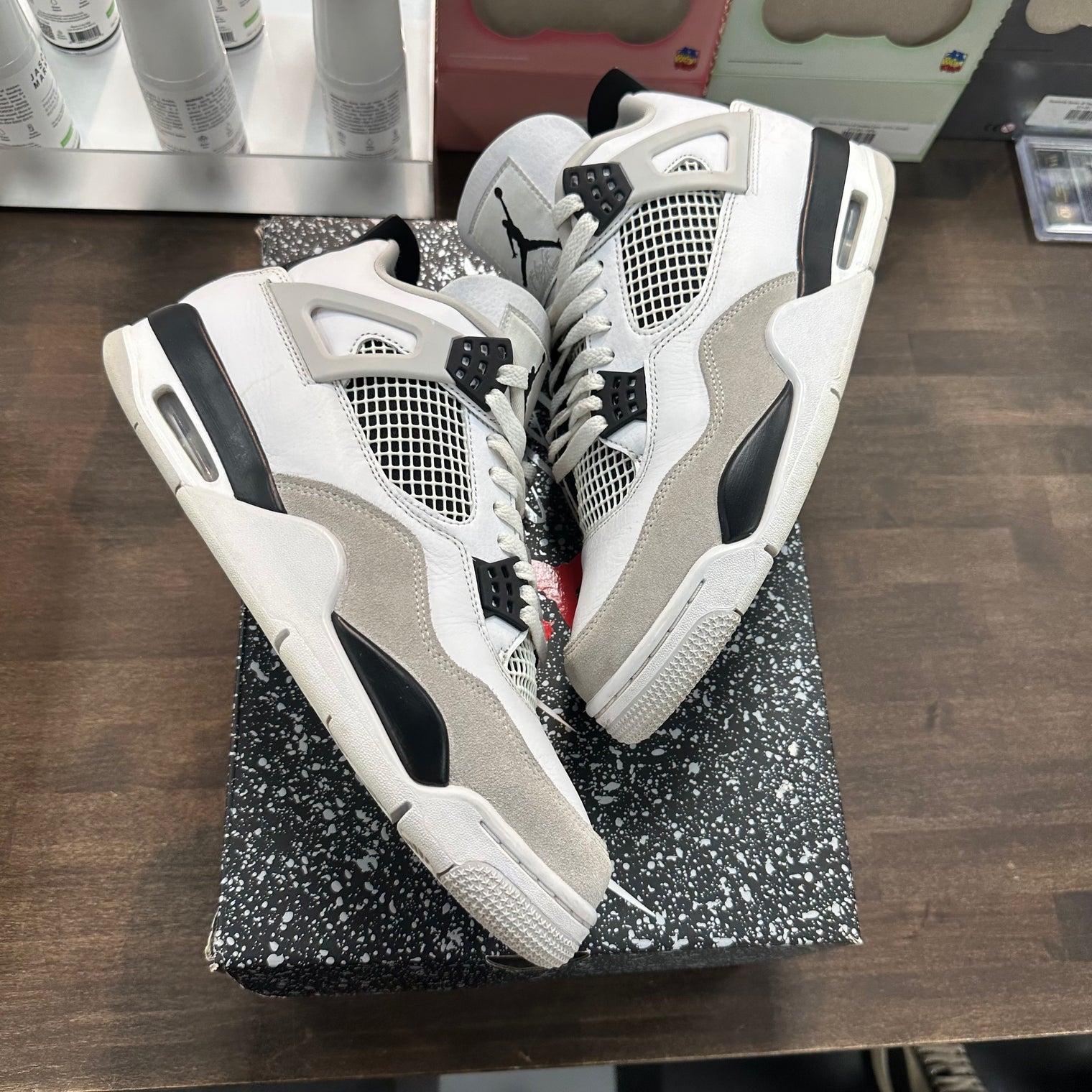 Military Black Jordan 4 (USED)