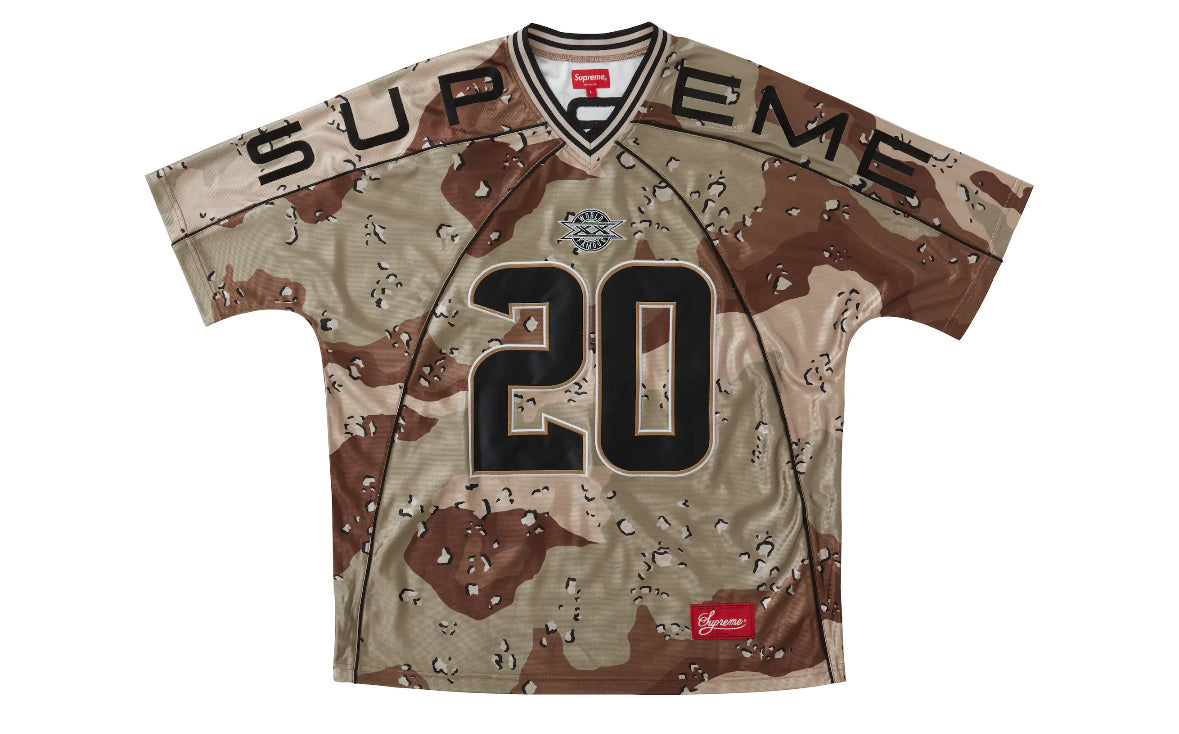 Supreme Paneled Jersey Chocolate Chip Camo