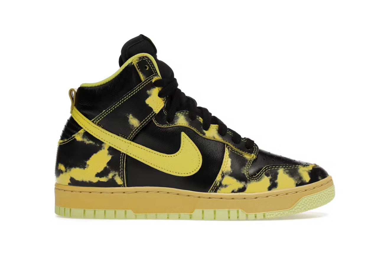 Nike Dunk High 1985 Yellow Acid Wash