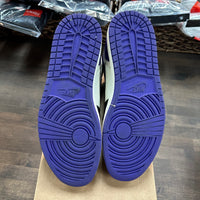Court Purple Jordan 1 High (USED,NO BOX)