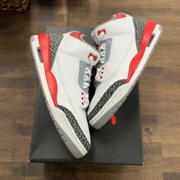 Fire Red Jordan 3 (USED)