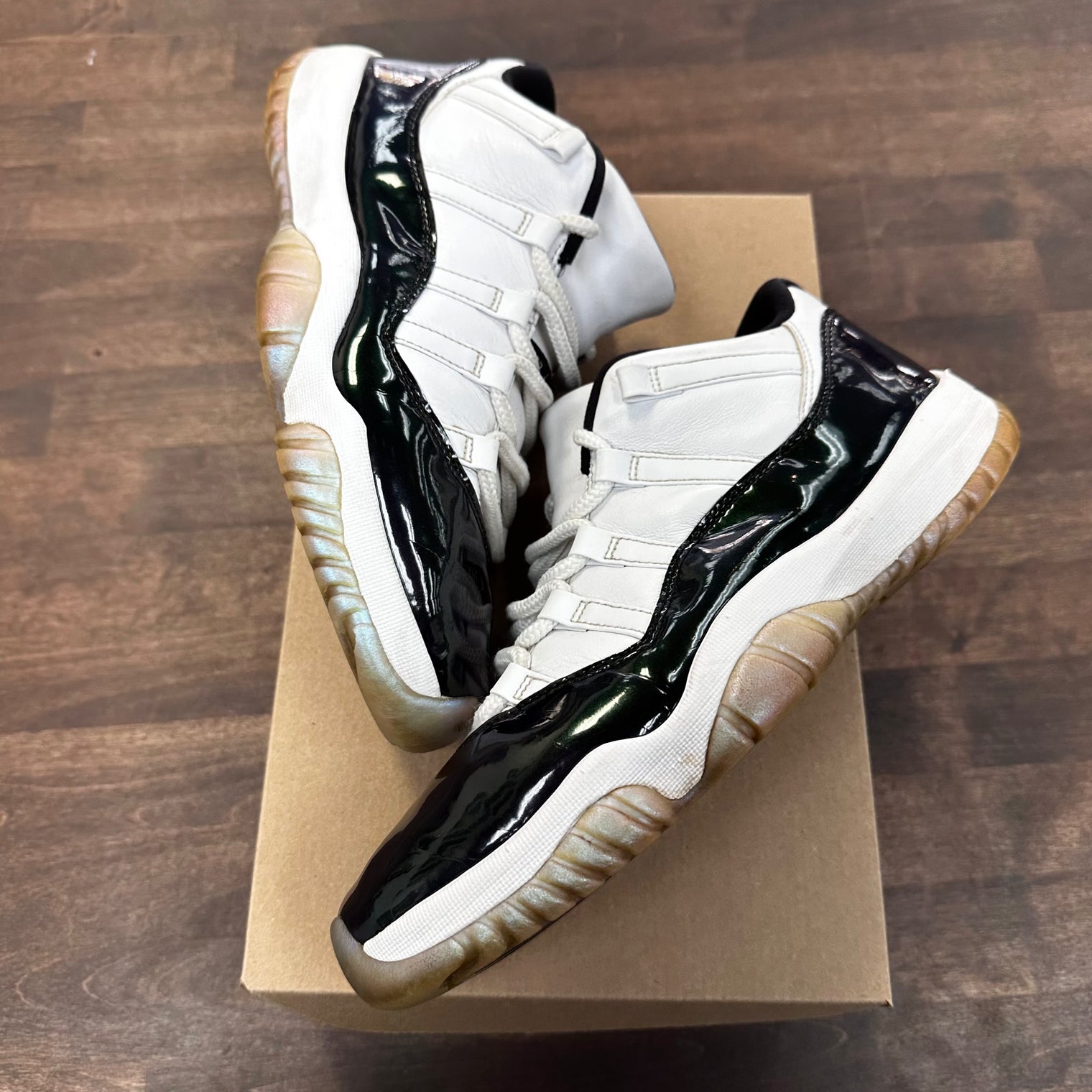 Iridescent Jordan 11 Low (USED, No Box)