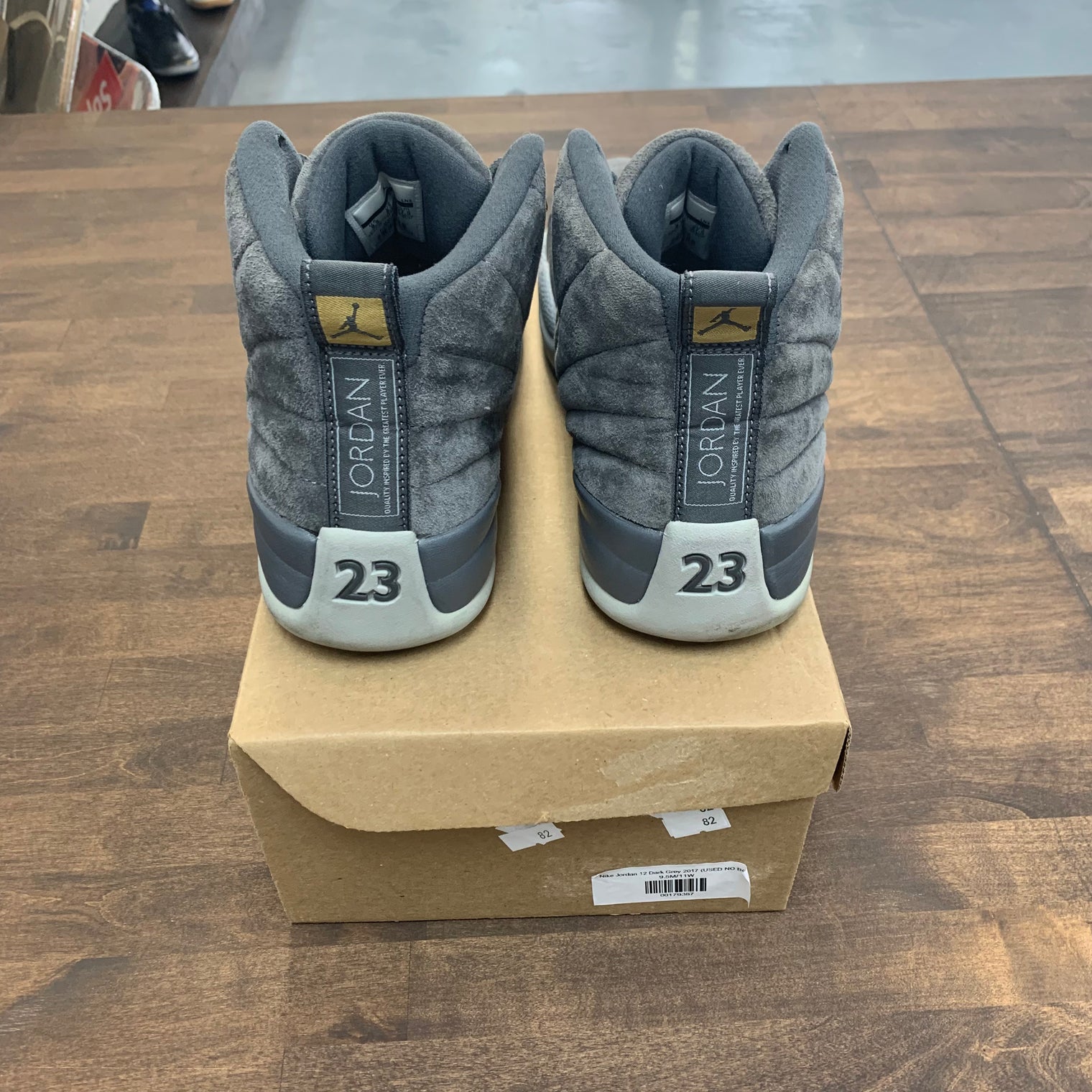 Nike Jordan 12 Dark Grey 2017 (USED NO BOX)
