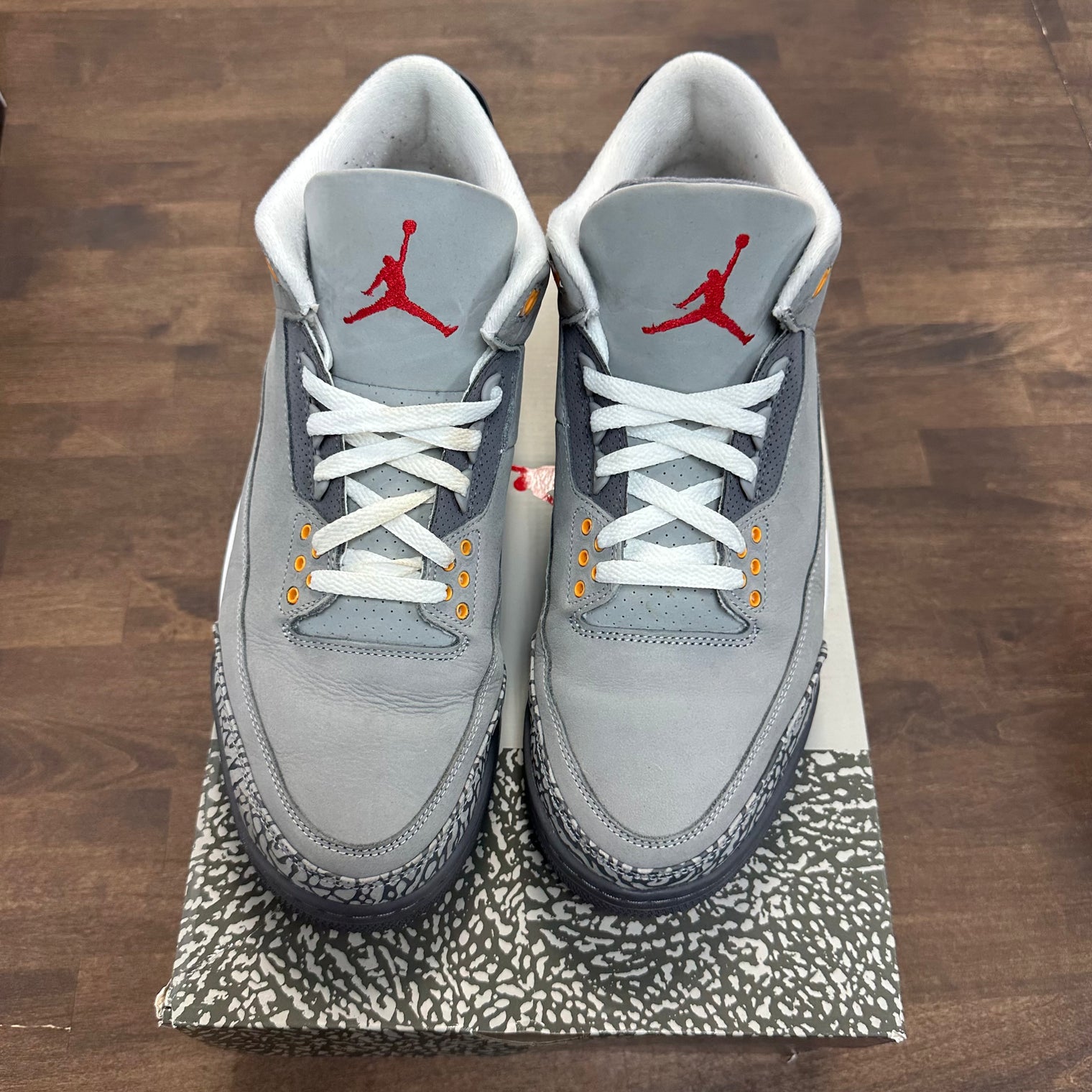 Cool Grey Jordan 3 (USED)