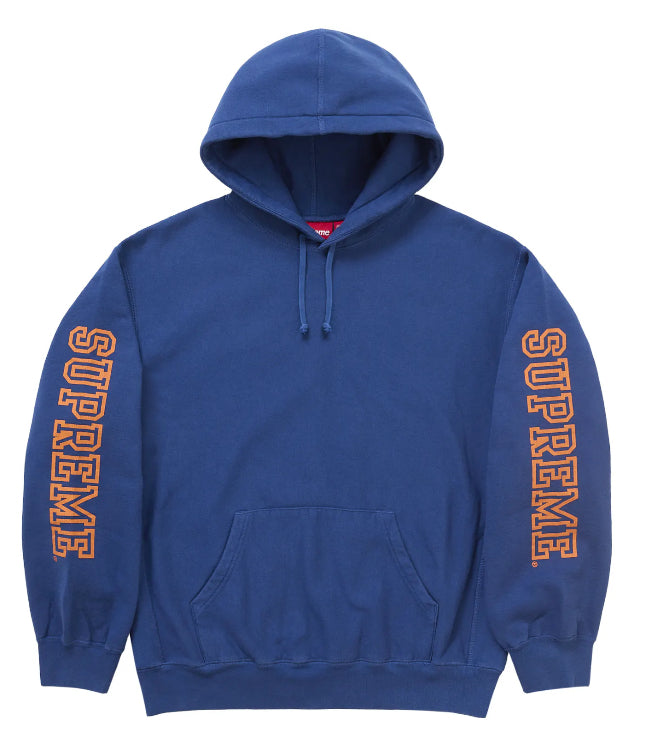 Dark Royal Supreme Collegiate Sleeve Hoodie