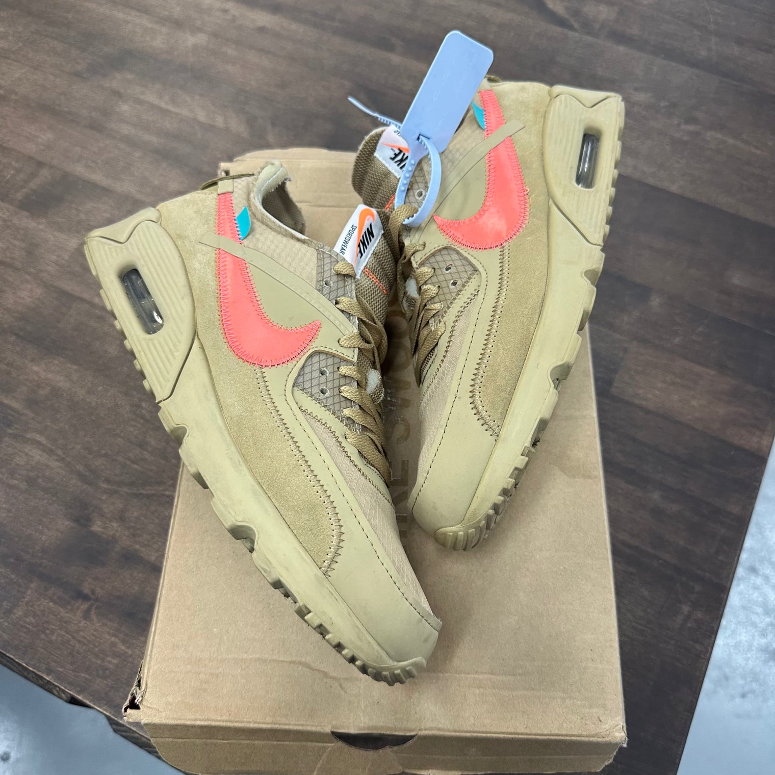 Off White Desert Ore Air Max 90 (USED)