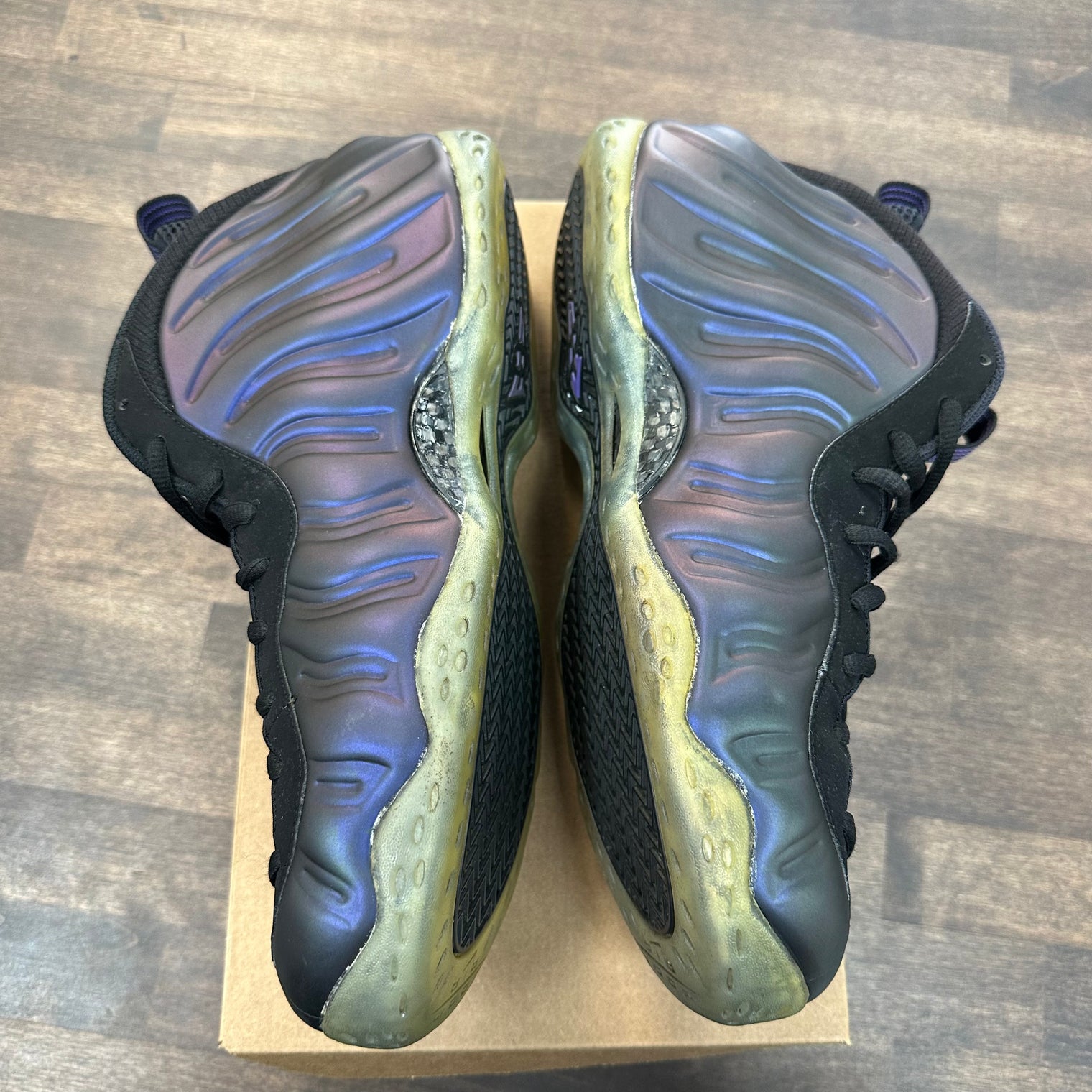 Eggplant Nike Foamposite (USED,NO BOX) (2017)