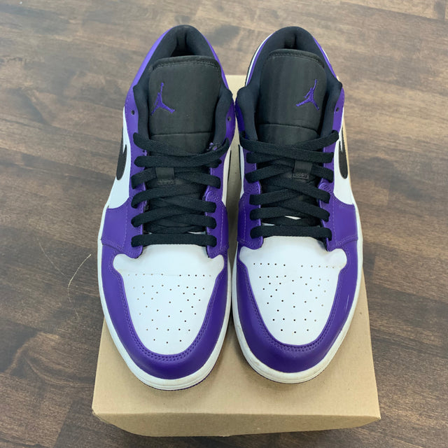 Nike Jordan 1 Low Court Purple (USED NO BOX)