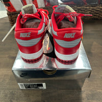 Nike Off White Dunk University Red UNLV (USED)